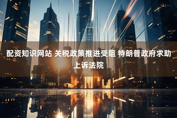 配资知识网站 关税政策推进受阻 特朗普政府求助上诉法院