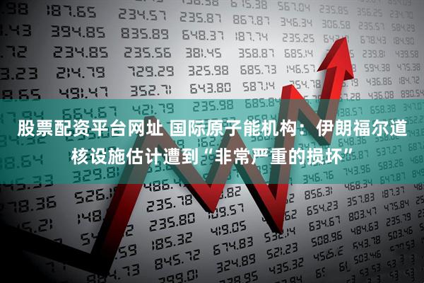 股票配资平台网址 国际原子能机构:伊朗福尔道核设施估计遭到“非常严重的损坏”