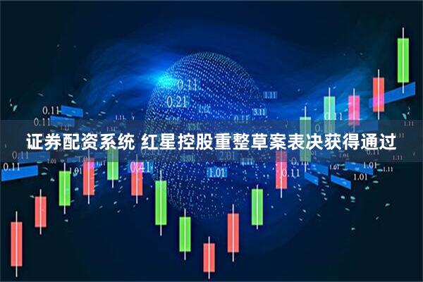 证券配资系统 红星控股重整草案表决获得通过
